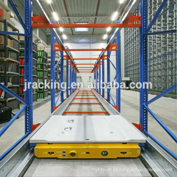 Heavy Duty Warehouse Storage Sistema de estantería FIFO Pallet Shuttle